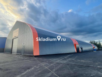 Вид здания. Неотапливаемый склад Склад Московская обл, Истра, ул Центральная, д 3Г , 1 400 м2 фото 1