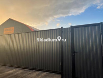 Вид территории. Неотапливаемый склад Склад Московская обл, Истра, ул Центральная, д 3Г , 1 400 м2 фото 2