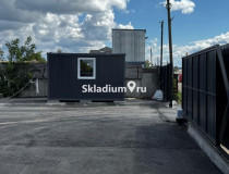 Вид территории. Неотапливаемый склад Склад Московская обл, Истра, ул Центральная, д 3Г , 1 400 м2 фото 3